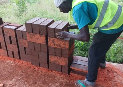 Herstellung von Blocksteinen