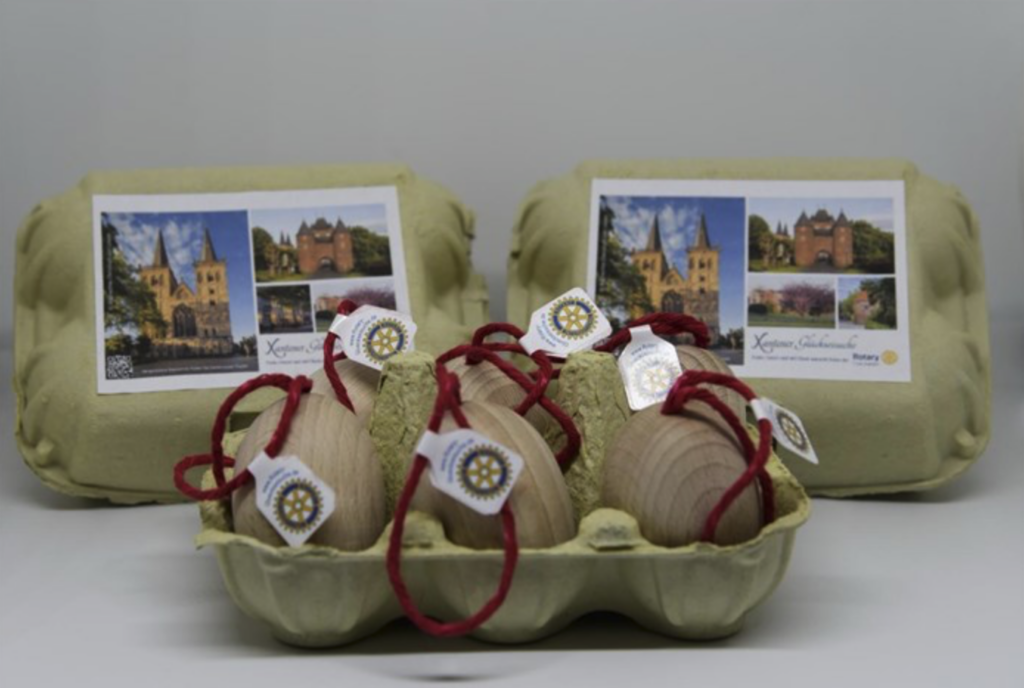 Glücksei Aktion des RC Xanten